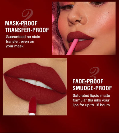 BestLand 12pcs Hydrating Lip Oils + Lip Liner Pencil Lip Combo Sets, 24H Long-Lasting Lip Kit with Lip Liner and Gloss, Nourishing, Non-Sticky Tinted Stain Lip Gloss Plumping Lip Oil Set for Women