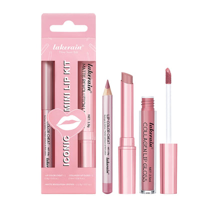 BestLand 12pcs Hydrating Lip Oils + Lip Liner Pencil Lip Combo Sets, 24H Long-Lasting Lip Kit with Lip Liner and Gloss, Nourishing, Non-Sticky Tinted Stain Lip Gloss Plumping Lip Oil Set for Women