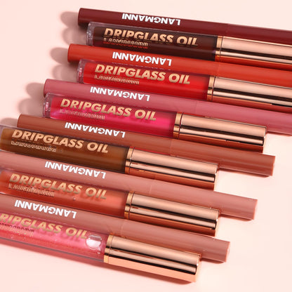 BestLand 12pcs Hydrating Lip Oils + Lip Liner Pencil Lip Combo Sets, 24H Long-Lasting Lip Kit with Lip Liner and Gloss, Nourishing, Non-Sticky Tinted Stain Lip Gloss Plumping Lip Oil Set for Women