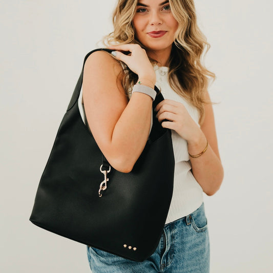Haddie Hobo Vegan Leather Tote