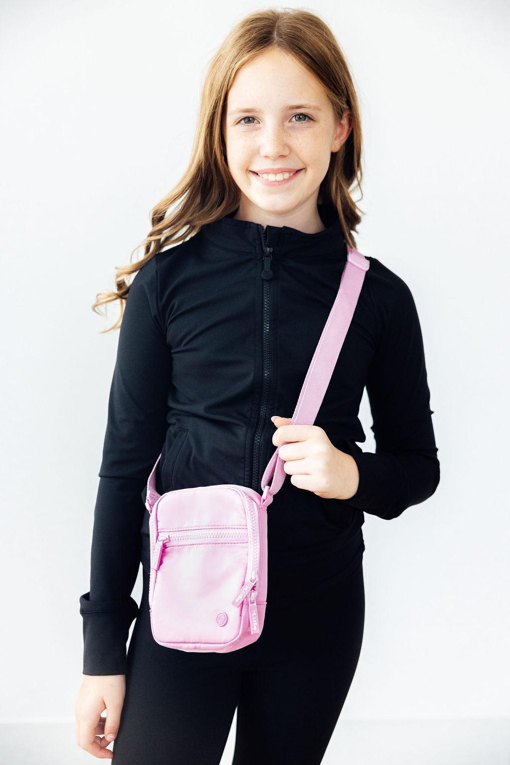 Bubblegum Pink Crossbody Bag
