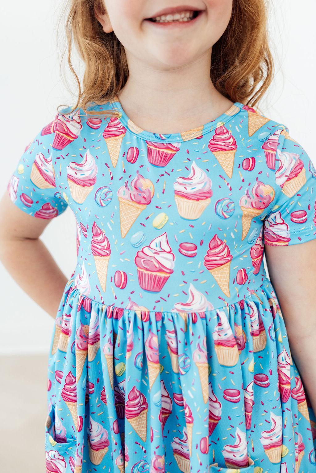 Delightful Desserts S/S Pocket Twirl Dress